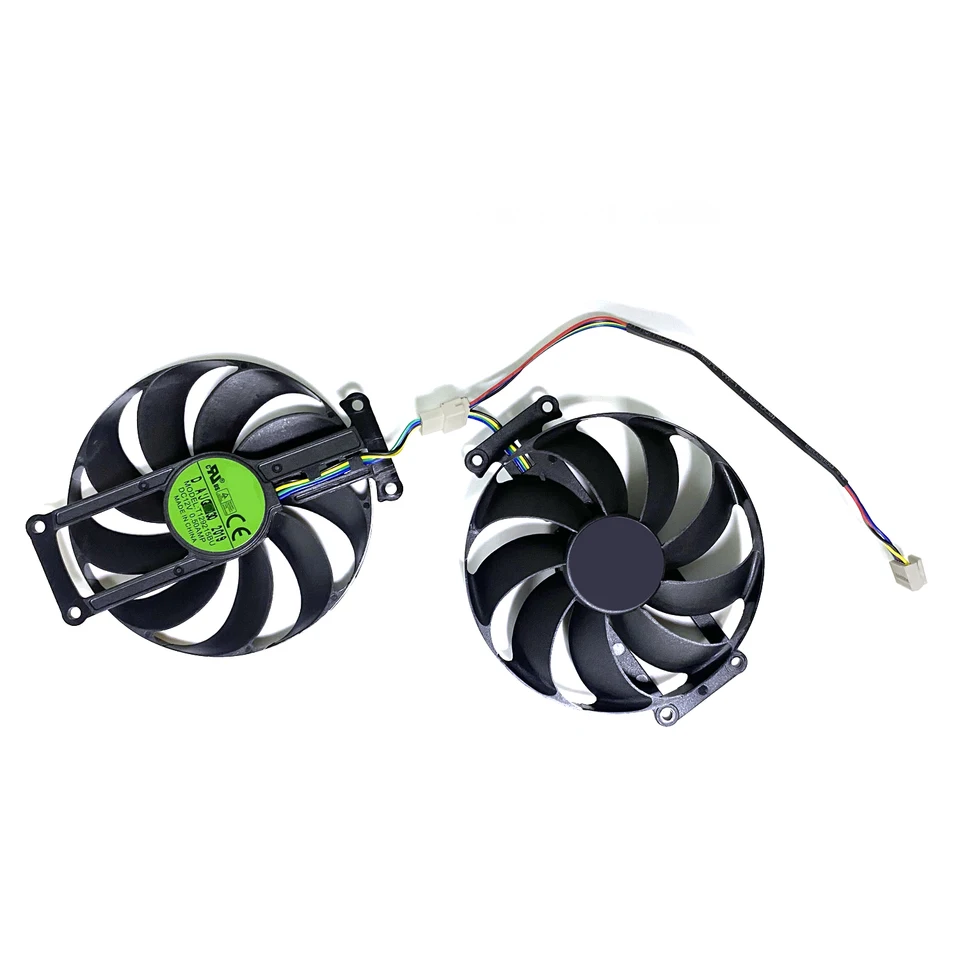 Original NEW 90MM T129215BU 6PIN RTX 2060 GPU FAN For ASUS DUAL
