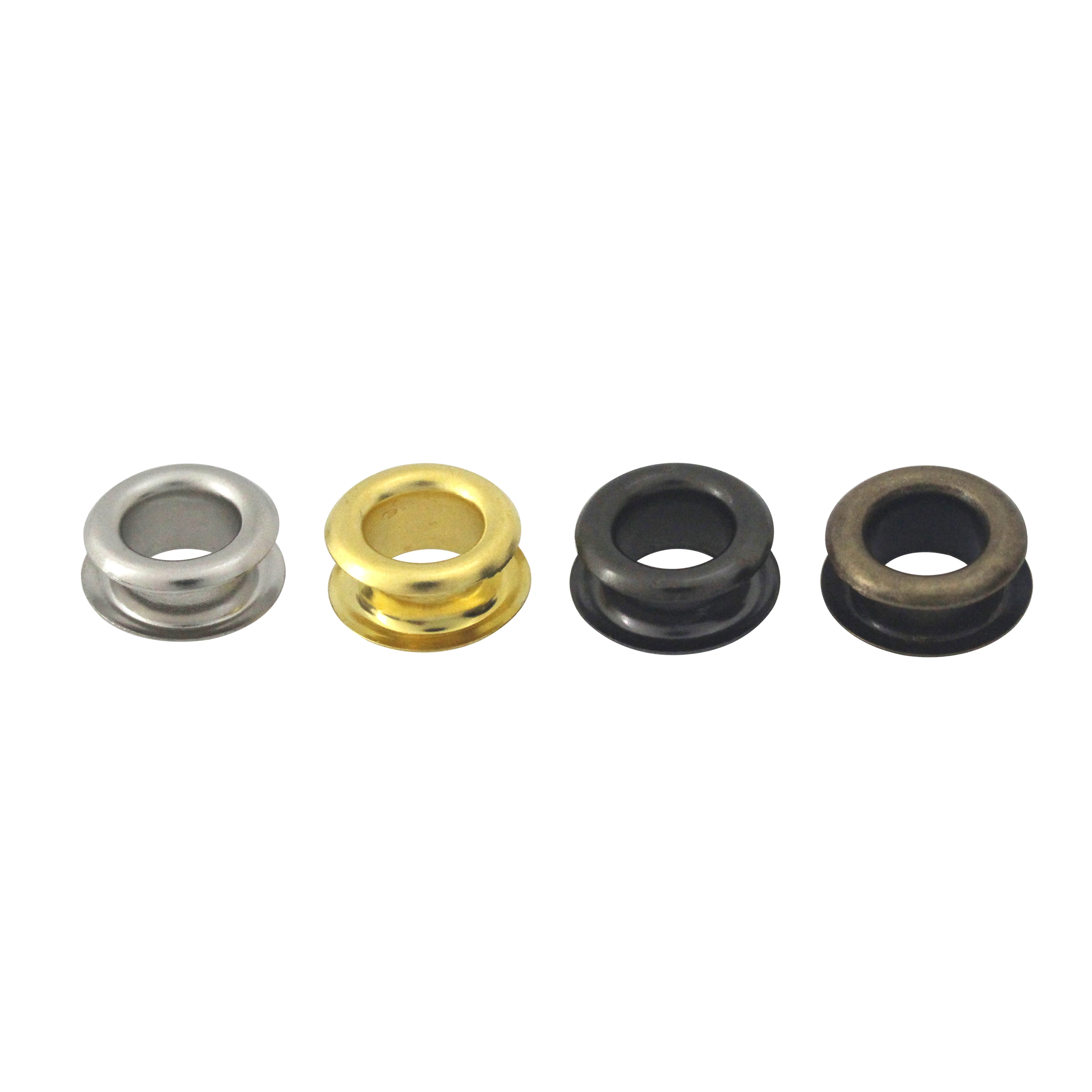 6mm Brass Double Sided Eyelet with Washer 100sets for Leather Craft Repair Grommet Round Eye Rings Shoes Bag Clothing Belt Hat