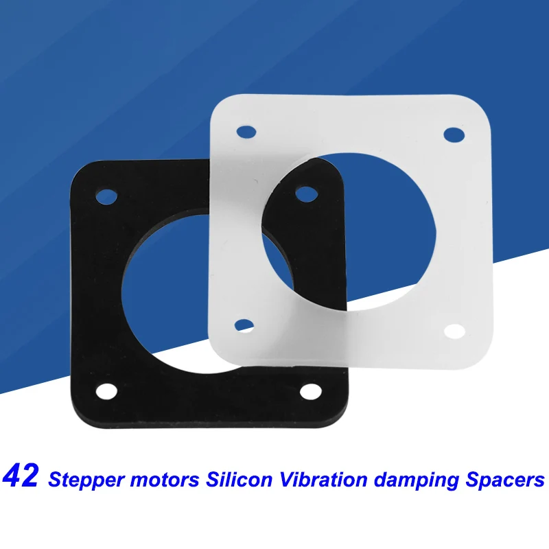 42 Stepper Motor Silicon Shock Absorbing Spacer Thickness 2MM Vibration Isolation Abrasion Resistance For 3D Accessories