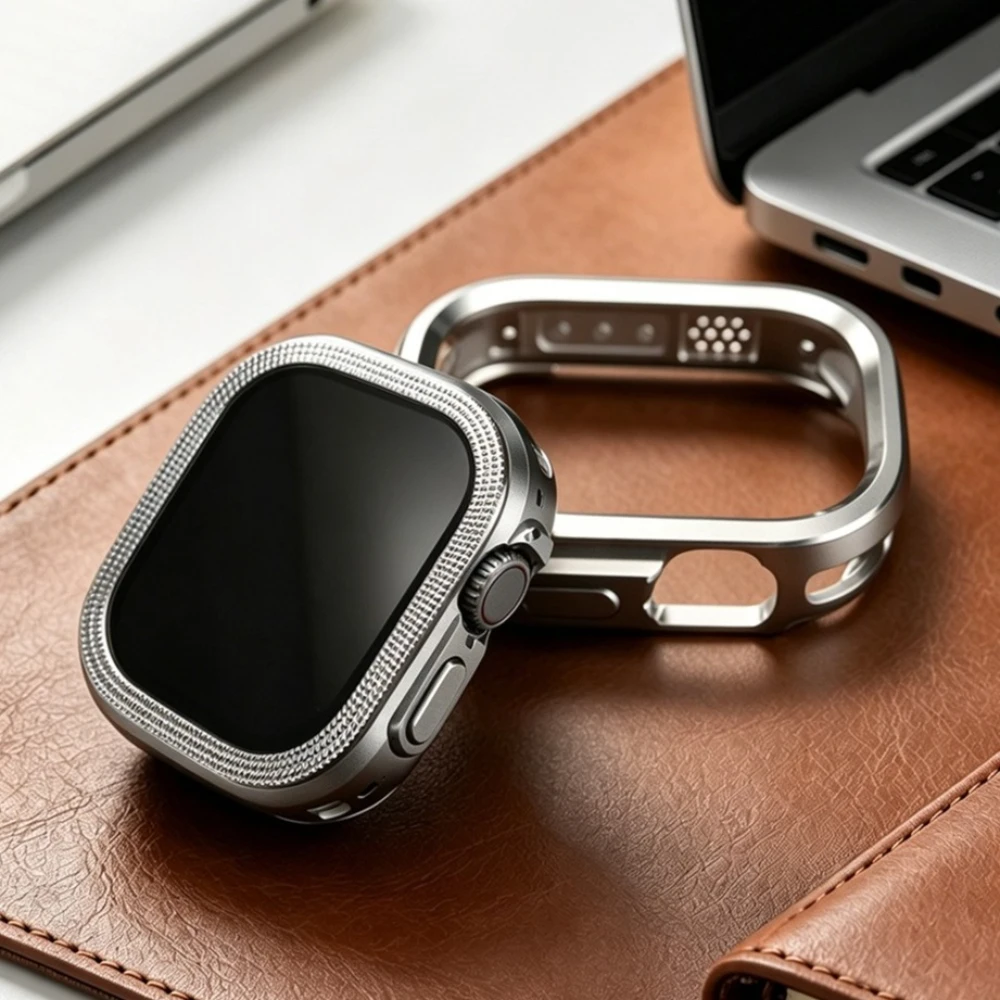 Luxury Aluminum Alloy Watchcase - Premium Metal Protective Accessory