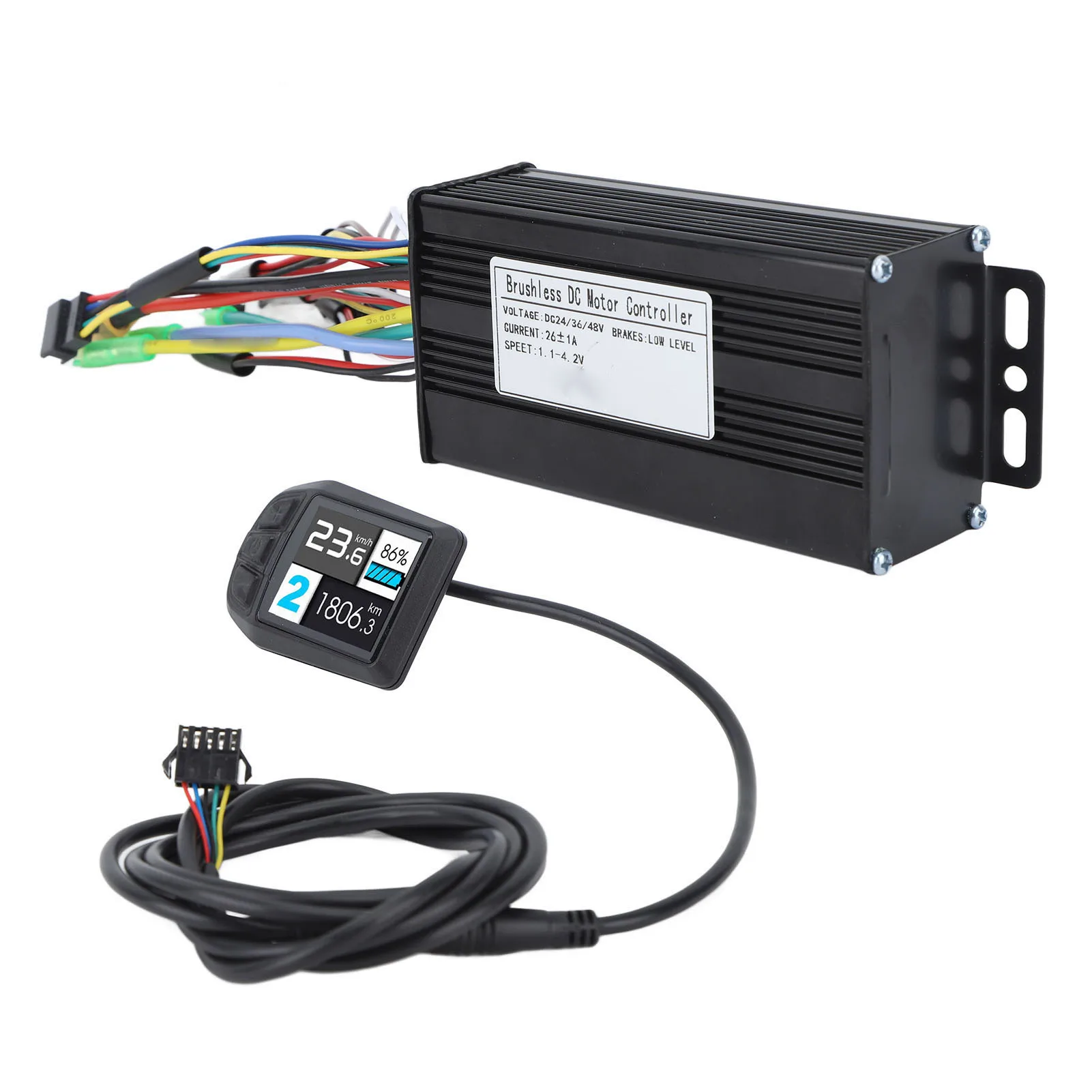 Lithium Battery Conversion Kit 26A 3 Mode Controller UKC3 Display Electric Bike Lithium Conversion Kit