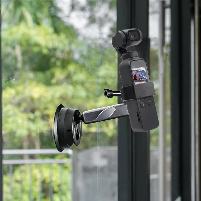 

Автомобильный держатель на присоске с креплением на камеру GoPro /OSMO Pocket 1 2 / DJI Action / Insta360