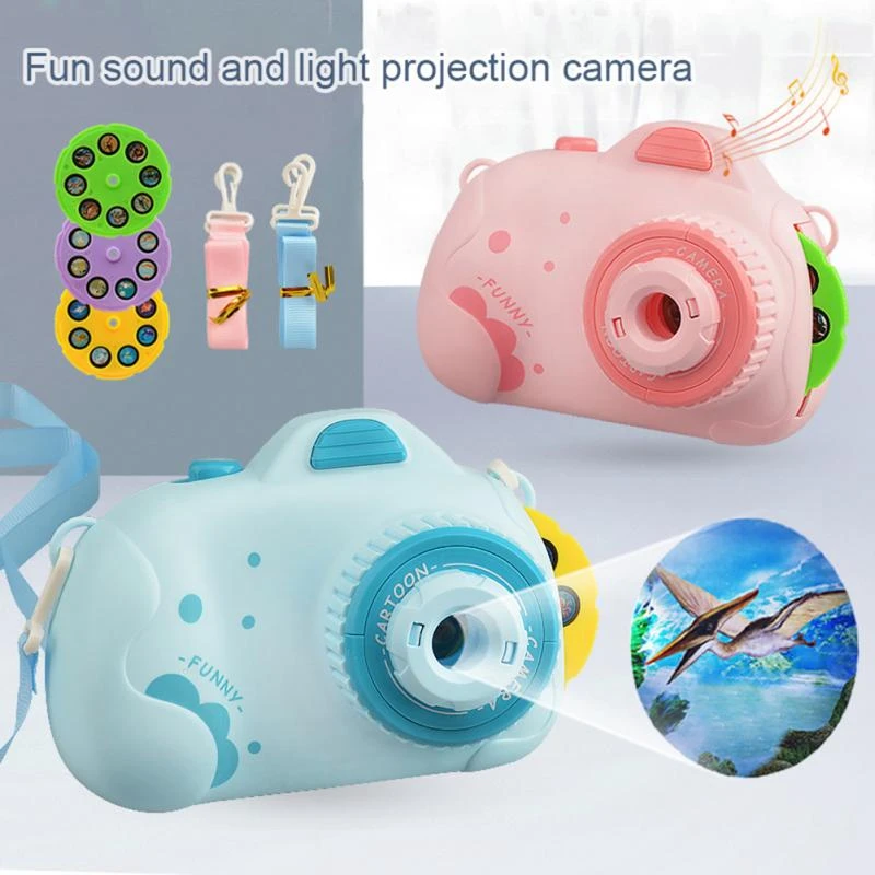 Mini cámara de simulación creativa para niños  juguetes de proyecció.. 