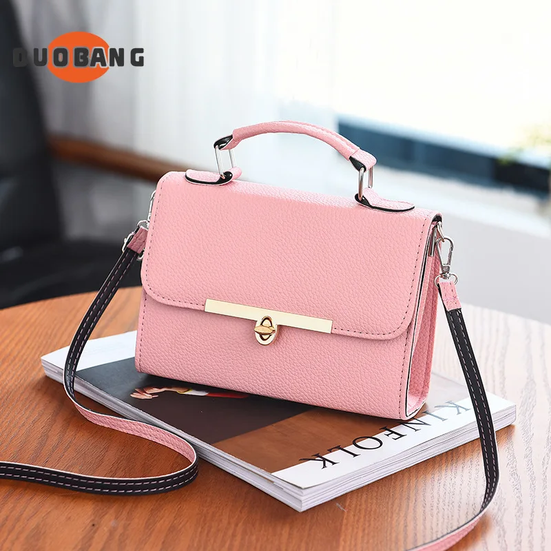 

Новая сумка через плечо женская универсальная Студенческая сумка, маленькая квадратная мини-сумка, модные маленькие свежие сумки через плечо и сумочки