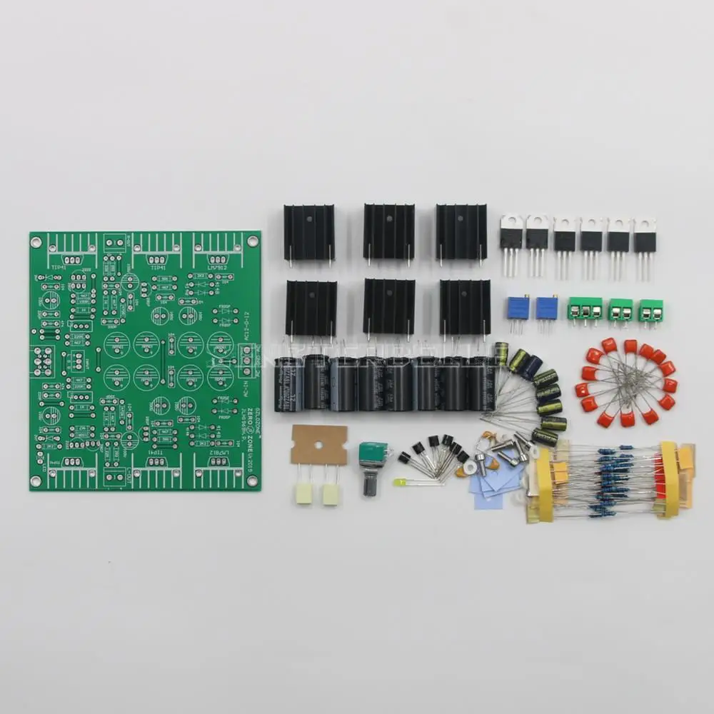 

JLH HOOD1969 Single-Ended Class A Headphone Amplifier Board Kit HiFi Audio Preamplifier