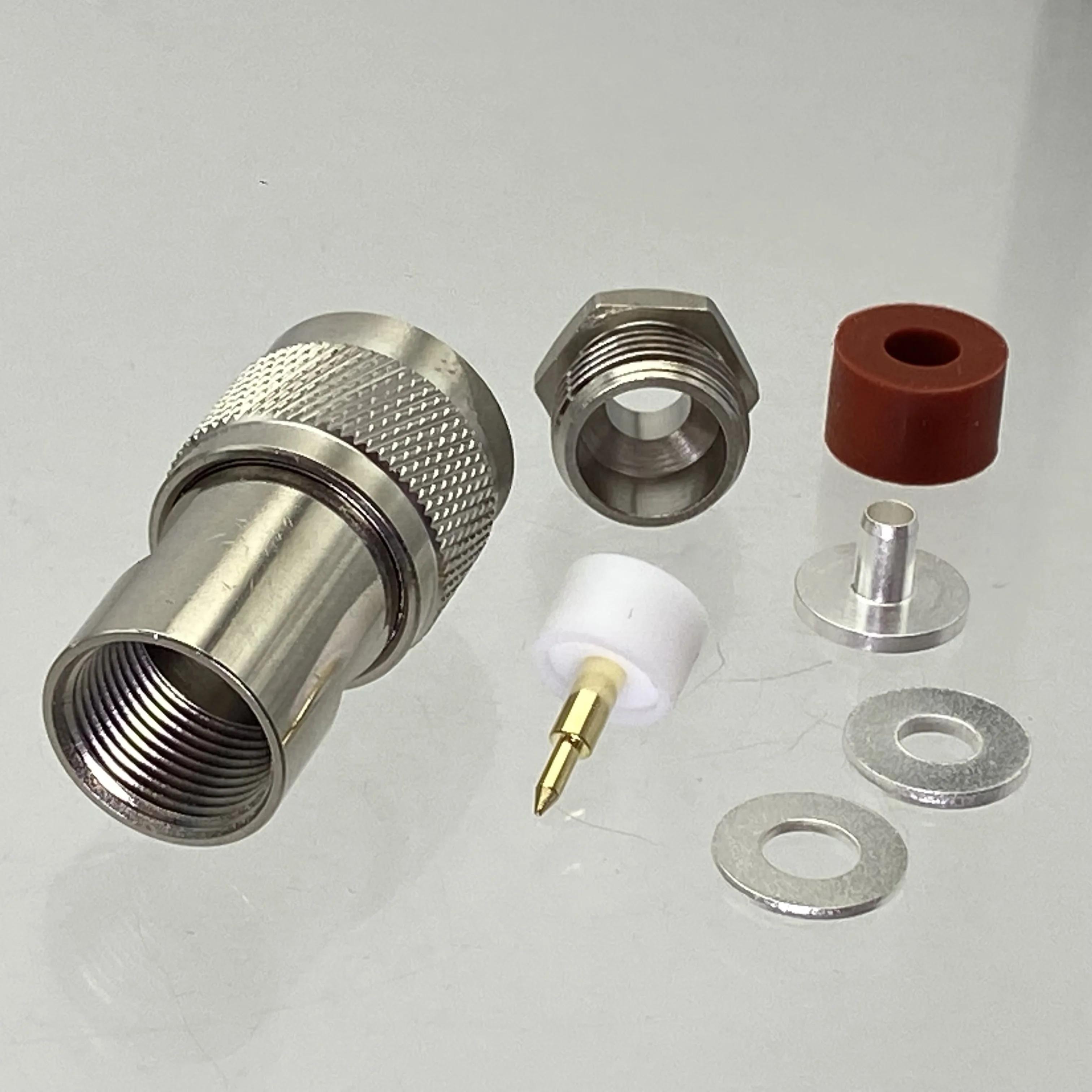 gancho de conector macho rg58 cabo n 03