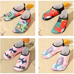 Children Beach Shoes Baby Soft Floor Indoor Slipper Snorkeling Swim Socks Boys And Girls Anti-Slip Home Barefoot Kids Slippers
