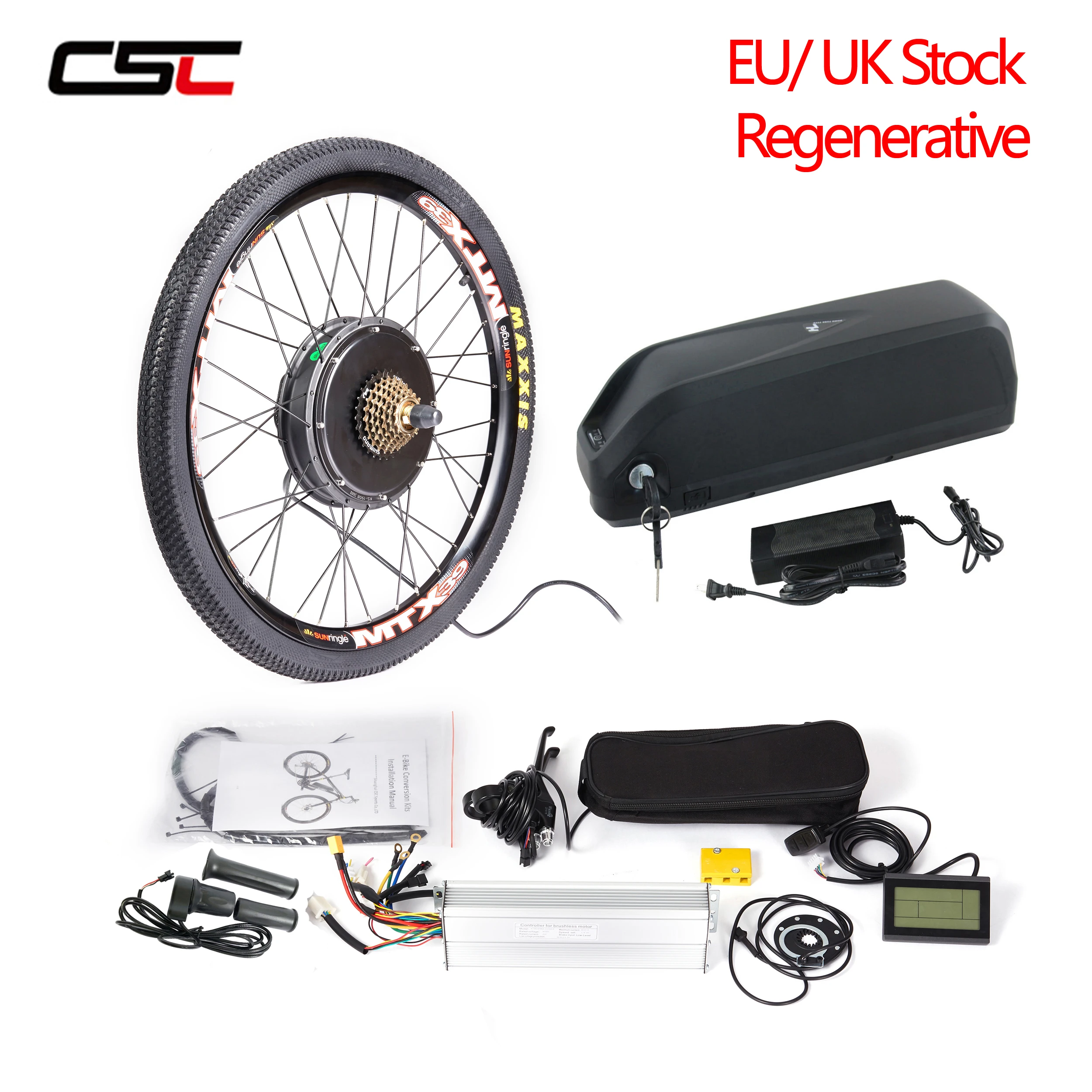 Regenerative Braking 1000W 1500W E Bicycle MTX33 MTX39 Disc Brake Bike