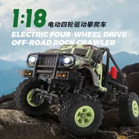 New WLtoys 184021 Professional 1:18 Fully Scale Electric Rc Car Climbing Vehicle 2.4G 4WD Remote Control Vehicle For Boys Gifts 1