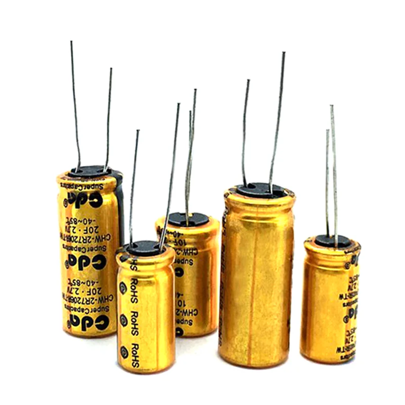 Chw Cda Super Condensatori Farad Condensatore 2.7V 7F Supercondensatori Chw-2R7705R-Tw