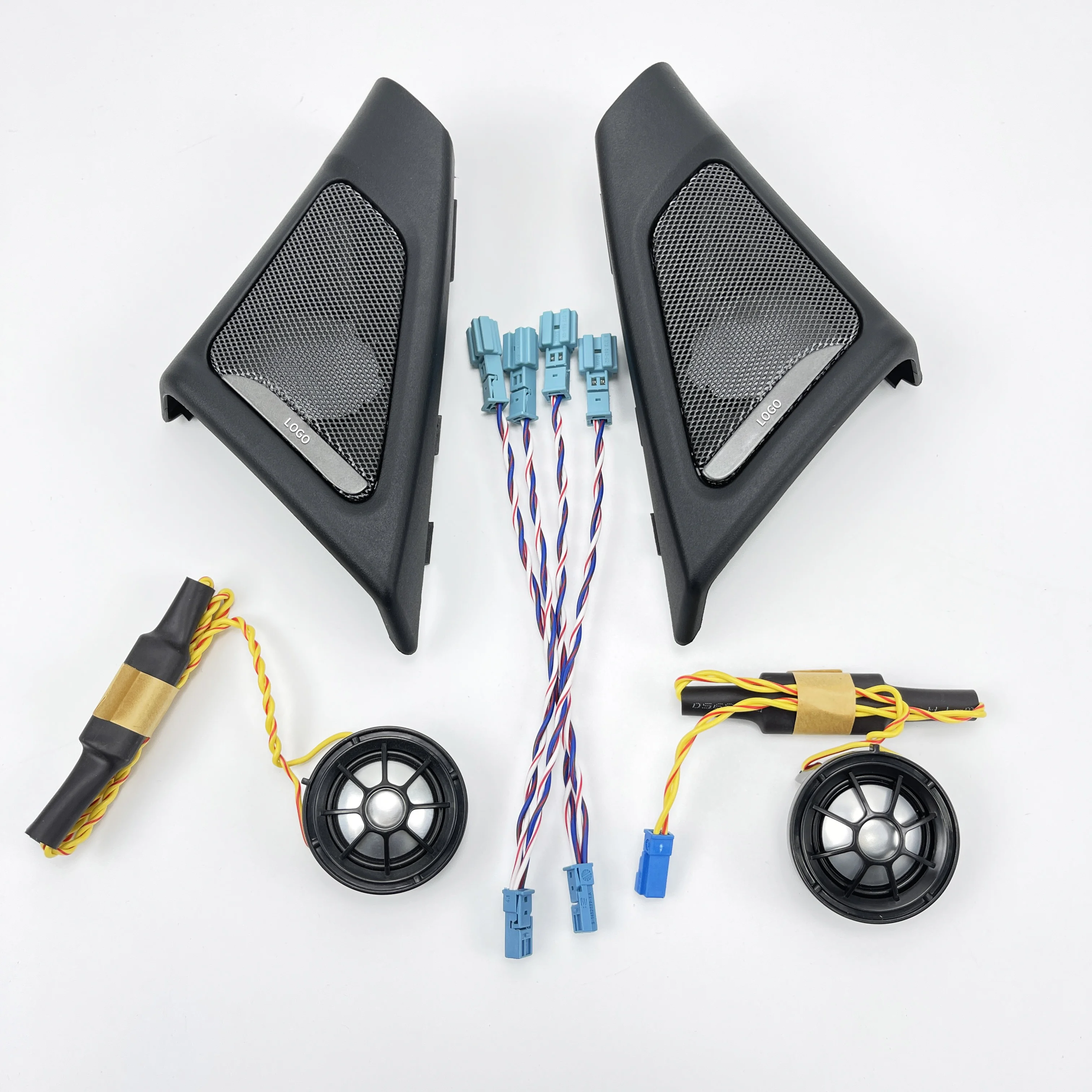 Audio Upgrade Kit For BMW F10 F11 5 Series Horn Midrange Speaker Tweeter Loudspeaker Cover Power Amplifier Refit Bass Subwoofer stereo speaker tweeter,audio speakers kit,midrange speakers,midrange horn