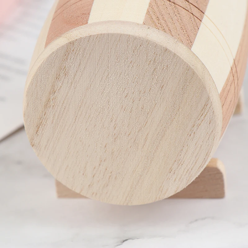 1 Stück Spardose aus Holz, Sparschwein, Weinfassholz_voghion.com