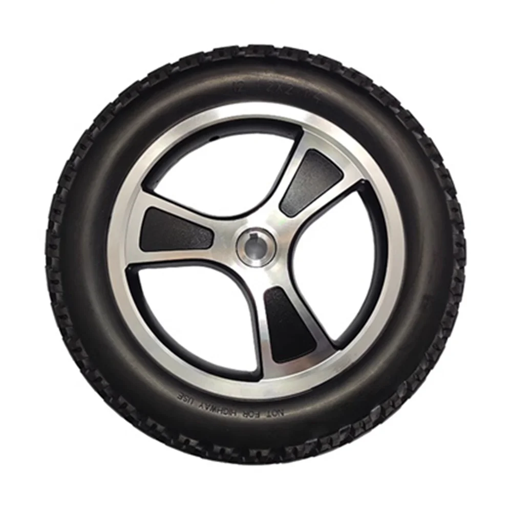 JayCreer 12 1/2 x 2.125" Wheel For Electric Power Wheelchair 5