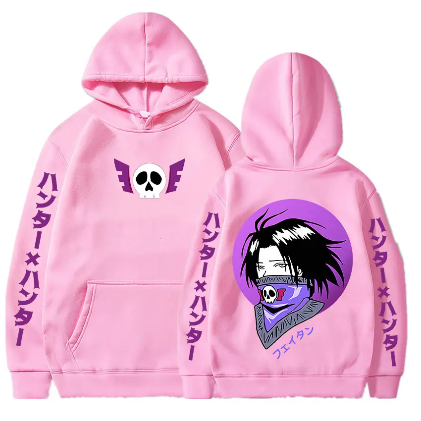 Anime Hunter X Hunter Hoodie Feitan Potoo Cosplay Pullover Men