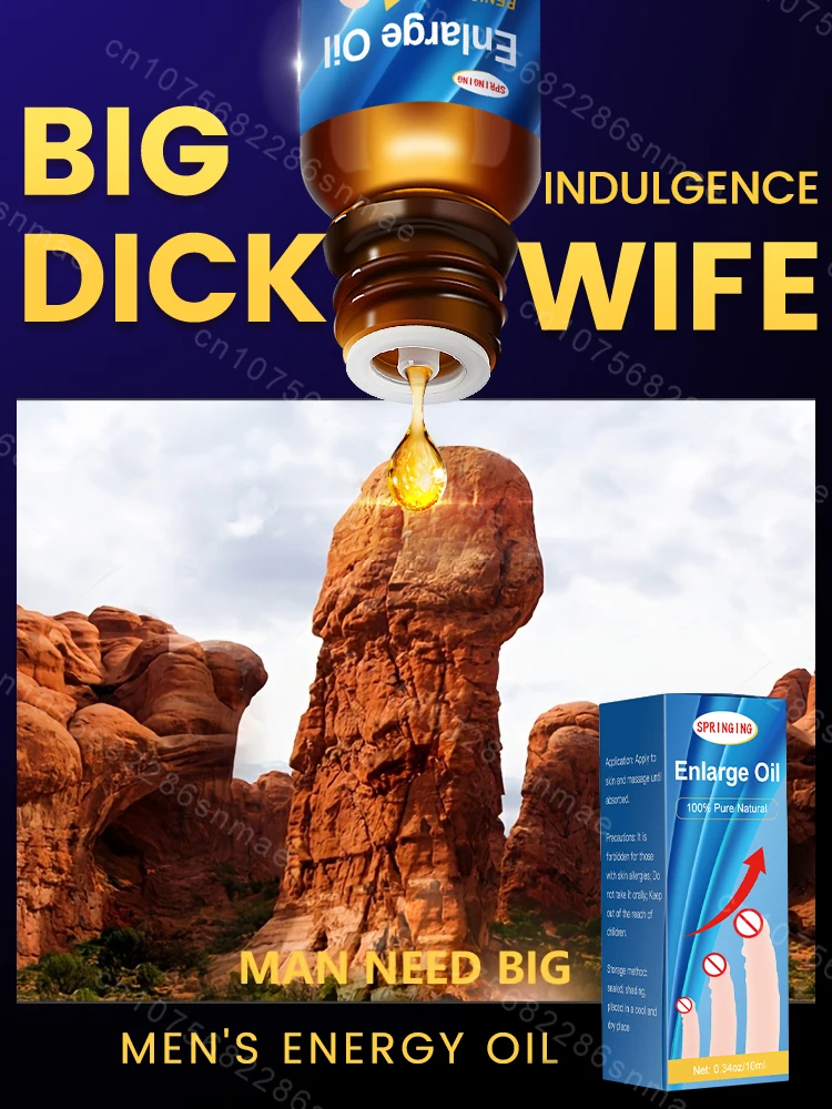 Penis enlargement Oils Permanent thickening growth Man massage Cock erection enhance Liquid