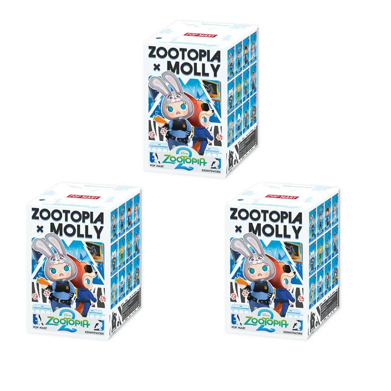 POP MART Molly × Zootopiaアソートボックス MOLLY × Zootopia Co