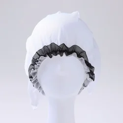 Very Nice Looking New Polyester Knotted Women's Hair Care Pile Cap Nightcap Open Top Tie Bonnet Personality Fashion Bonnets