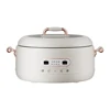 Electric Hot Pot 2 Flavor Non-stick Multifunctional Steaming and Cooking Integrated Pot Rice Cooker 2000W High Power 6