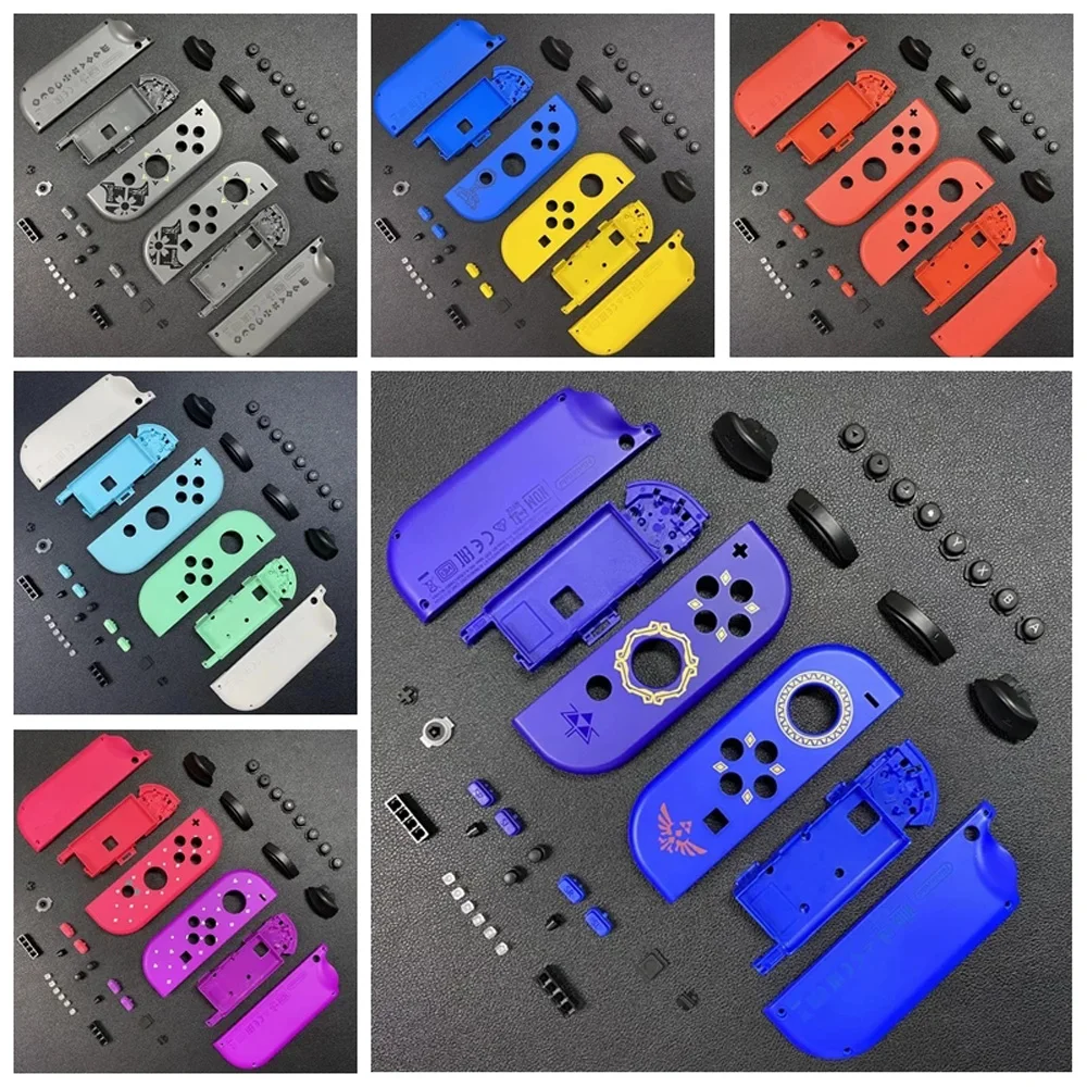 Diy Edição Limitada Reposição Shell para Nintendo Switch ns Oled Joy-con Habitação Completa Botões de Peças de Reparo