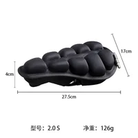 Foldable Inflatable Airbag Seat Cushion Cover, Portable Saddle, Cycling Accessories, Mountain Bike, New 2
