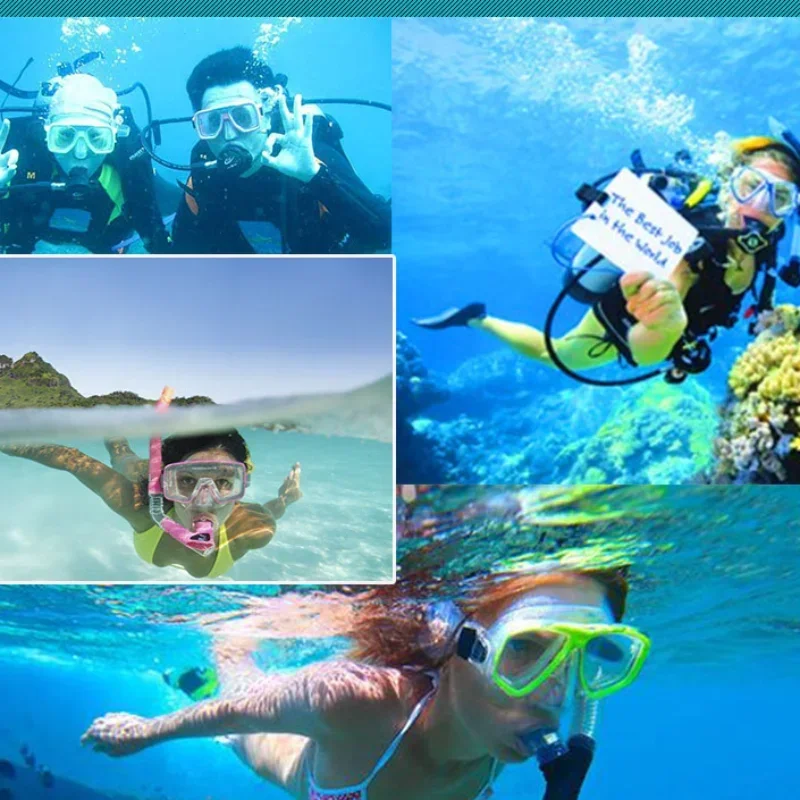 

1PC Dive Tube Snorkel Silicone Clear Underwater Diving Tube Snorkel Mouthpiece Regulator Swimming Accessories