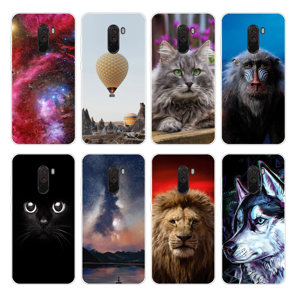 Per Xiaomi Pocophone F1 Custodia Per Xiaomi Poco F1 Custodia Morbida In Silicone Tpu Custodia Per Xiaomi Pocophone F1 Global F 1 Cover