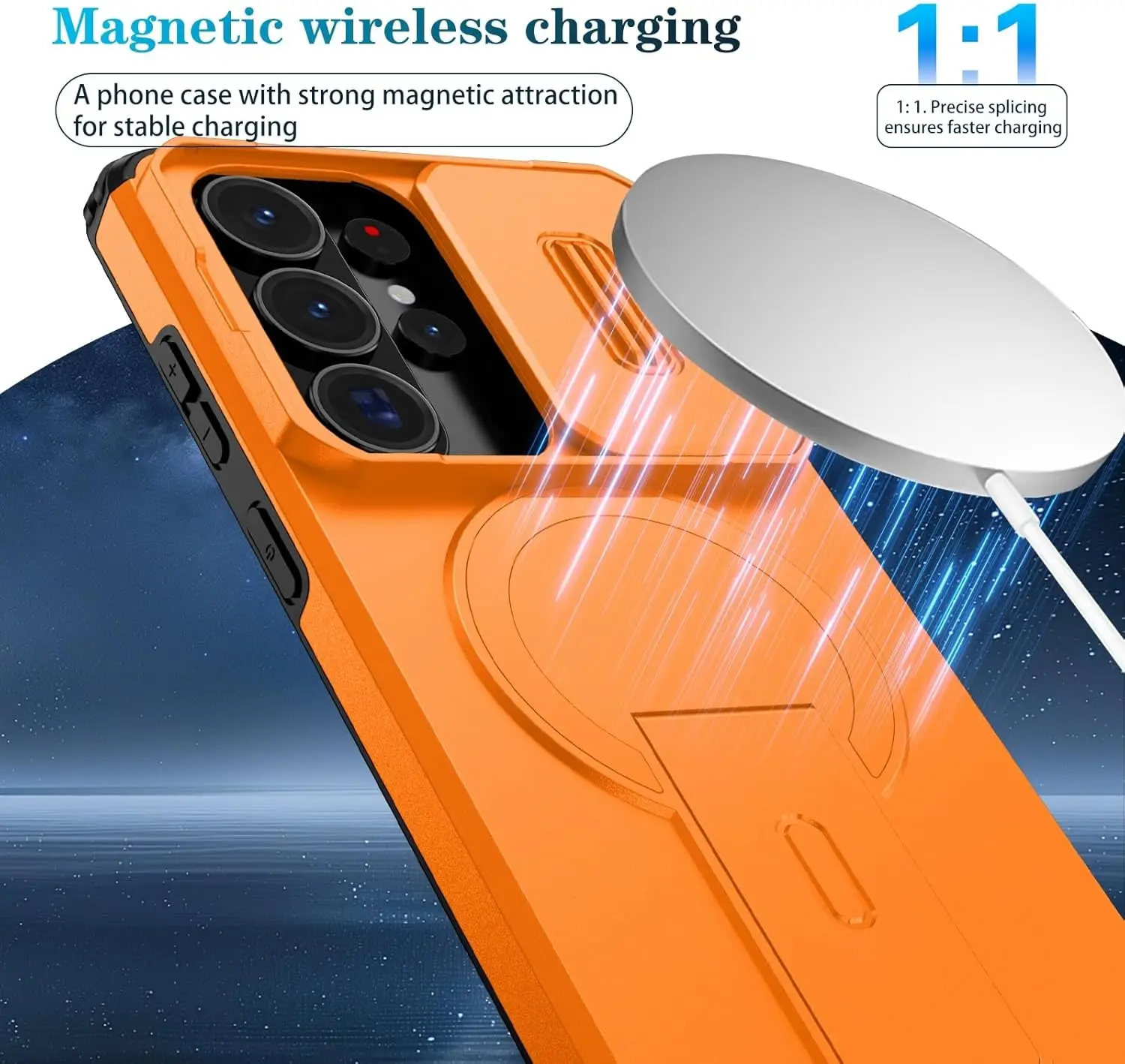 Shockproof Lens Protection Case with Holder - Multifunction Phone Cover and Camera Shell