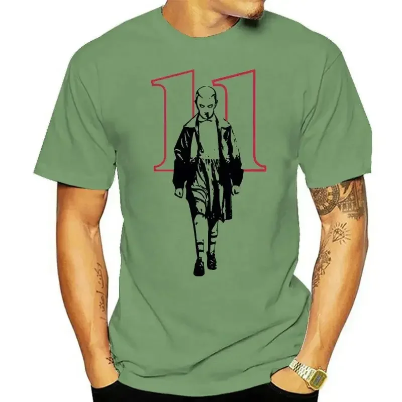 thumbnail image 1 of Things Eleven Cosplay White T-Shirt Size S-5Xl Streetwear Tops Style Round Tee Shirt Stranger Style Pop Culture Summer Funny, 1 of 5
