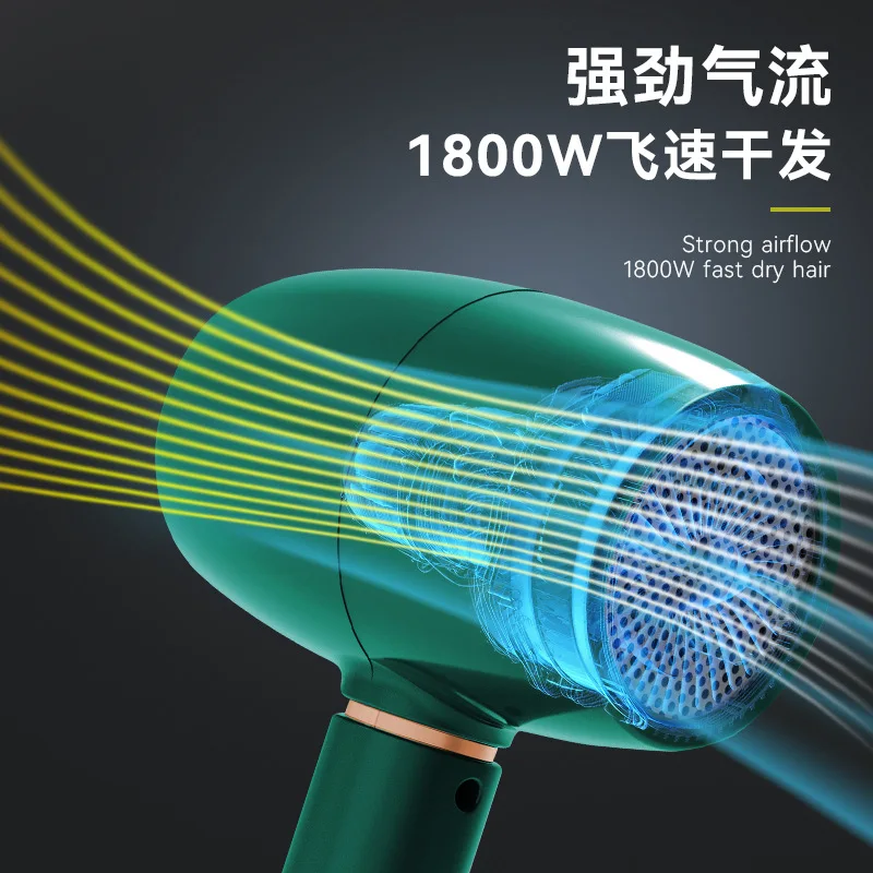 KEMEI Km-8228 Factory Direct Sales Negative Ion Hot And Cold Air Conditioning Silent Hair Care Professional Salon Hair Dryer 3
