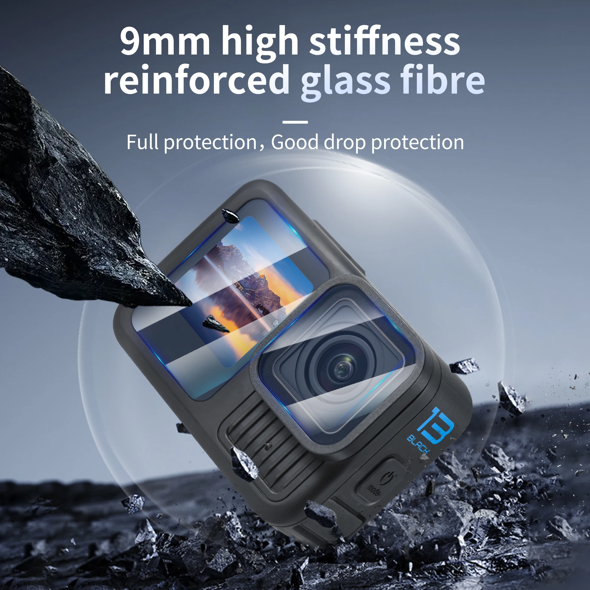 Ultra Thin HD Tempered Glass Lens & Screen Protector - 2 Pack, Scratch Resistant