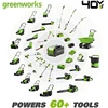 Greenworks Electric Scissors Brushless Motor 40V Home Garden 3.5mm Pruning Shear Professional Cordless Lopper Original Bare Tool 6