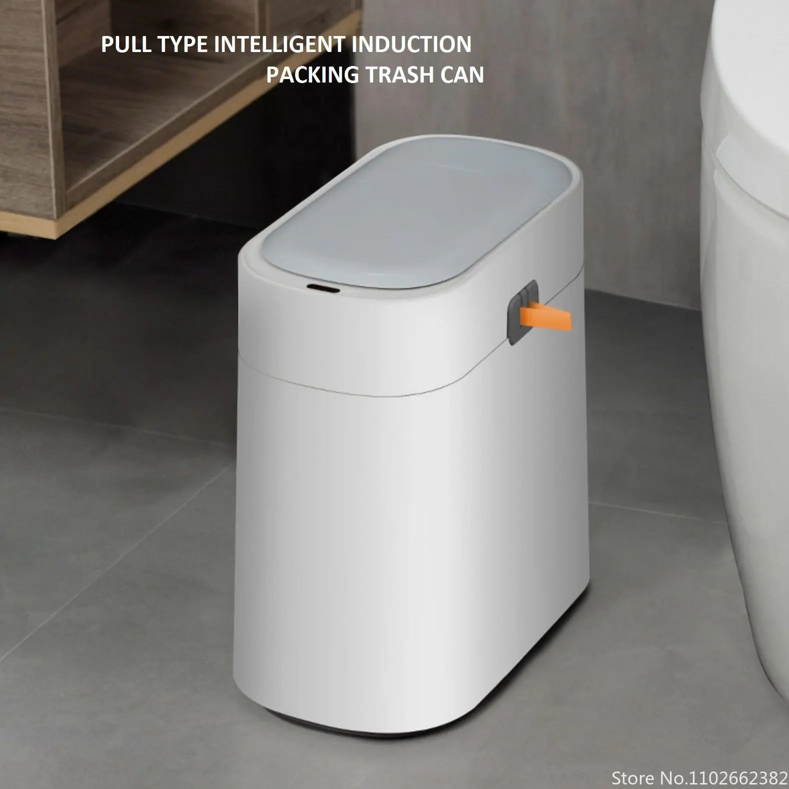 11L Smart Sensor Garbage Bin Toilet Trash Can Automatic Induction