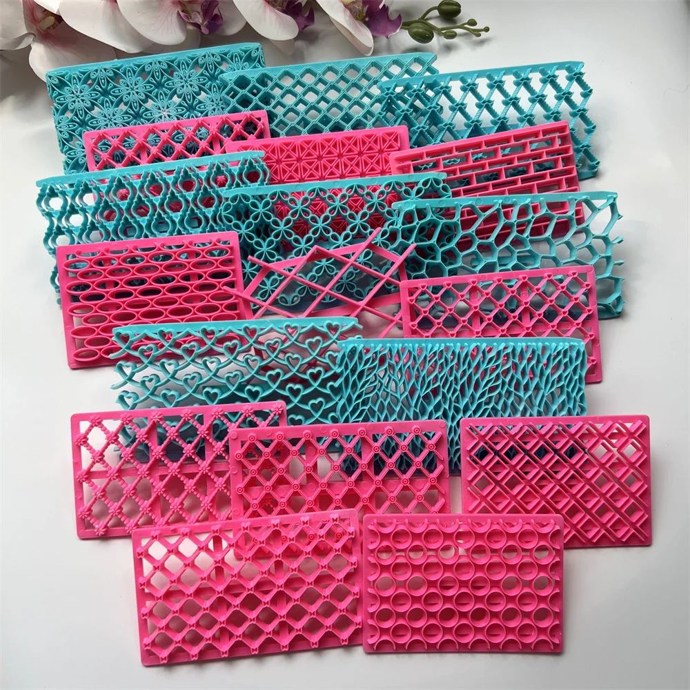 Description Picture 6 of itemMultiple Styles Pottery Embossing Mold Polymer Clay Stamp Flower Printing Mold DIY Ceramic Texture Mud Sculpture Modeling Tools