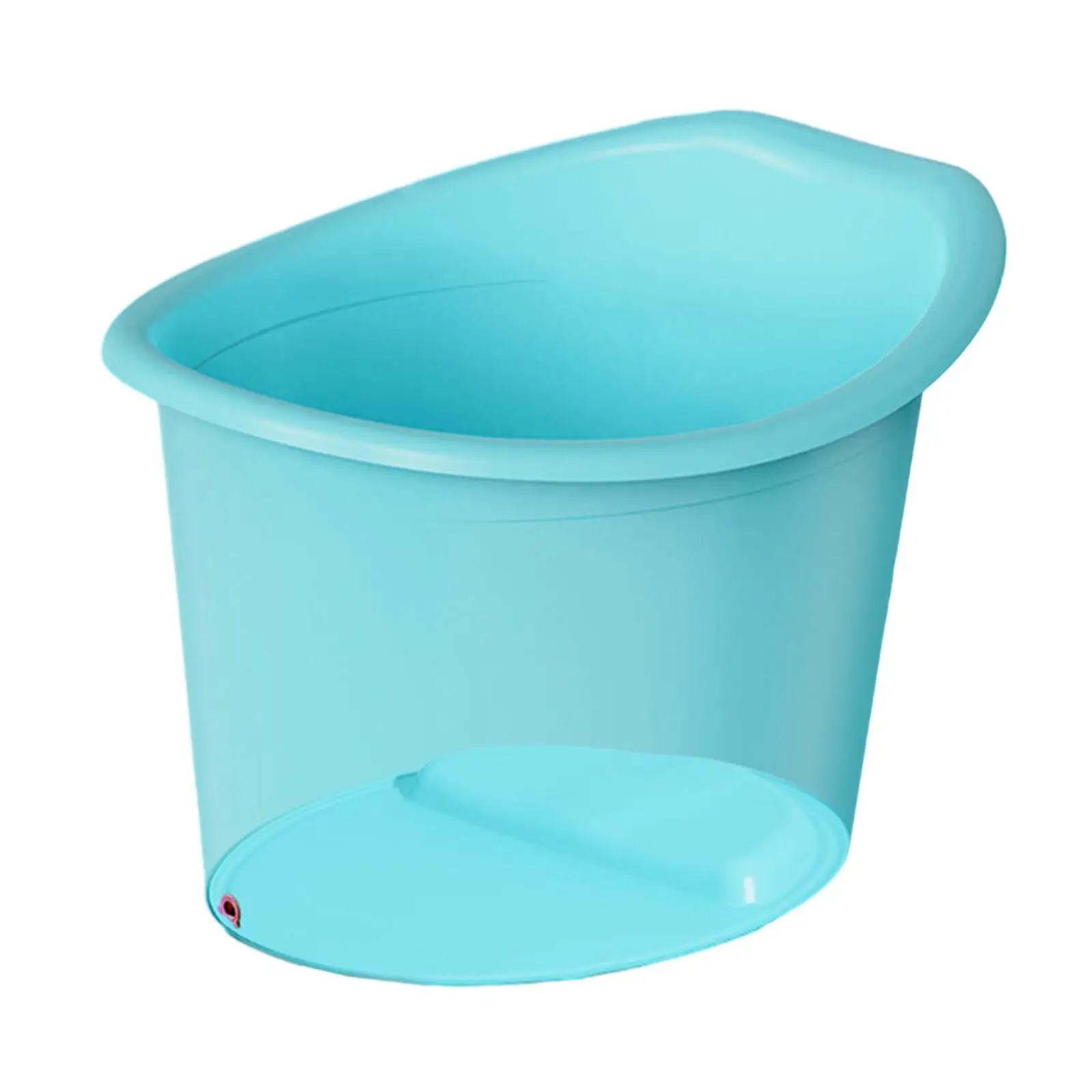 Baby Bath Tub Upright Tub Sitting up Bathing Seat Non Slip Bottom Baby Bath Bucket Infant Bathtub Baby Shower Bucket for Infants