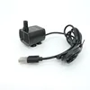 white black 5V USB Water Pump Ultra-quiet Brushless Submersible Fountain Aquarium tube hose Circulating for fish tank Pet tool 5