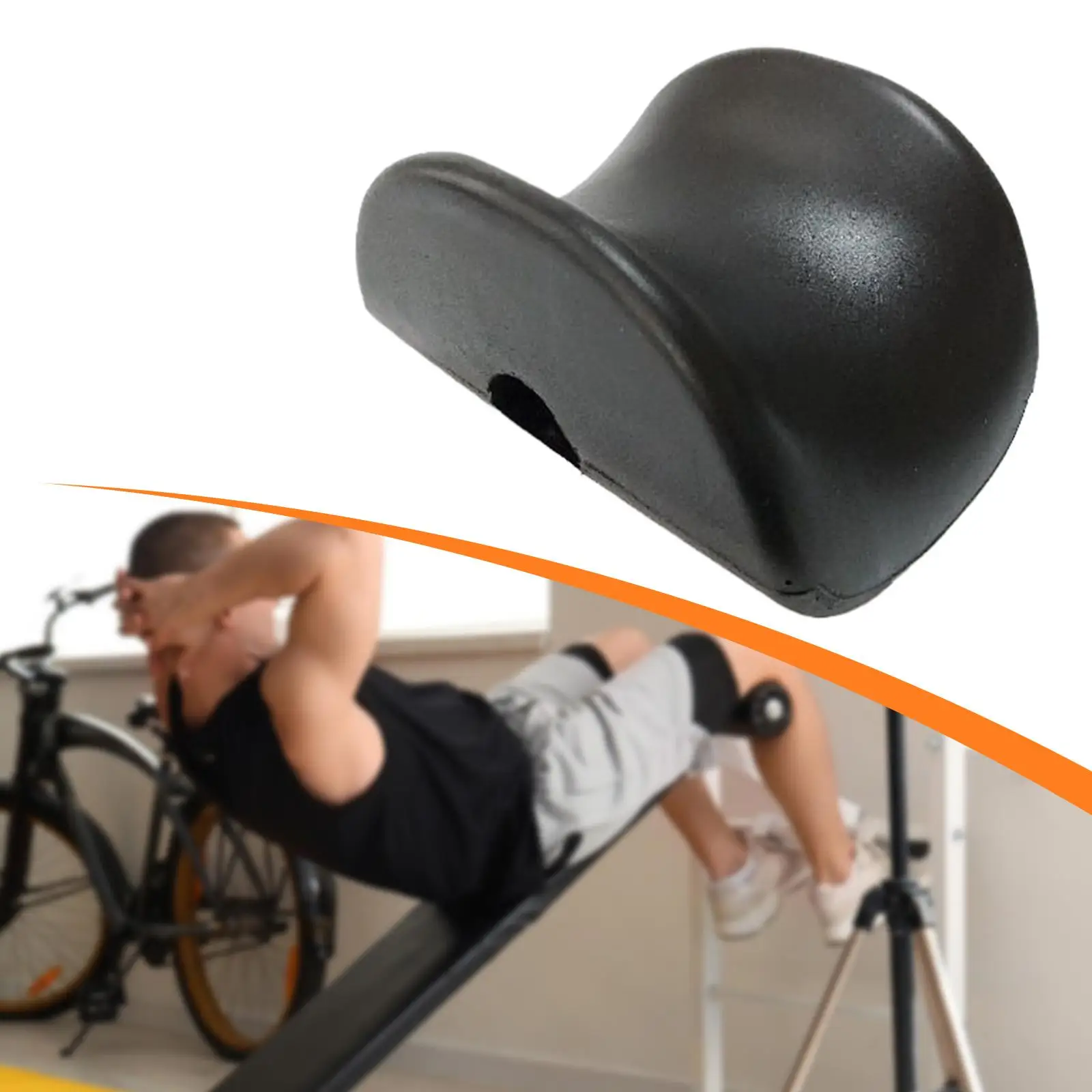 Training Equipment Leg Clamp Cushion U Shaped High Density PU Foam Non Slip Protective Cover for Exercise Machines