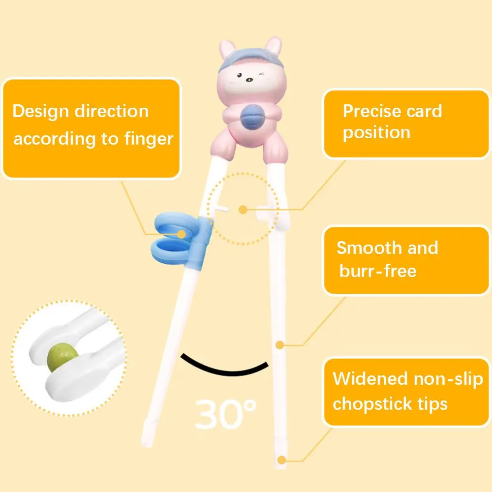 Cute Cartoon Learning Chopsticks Training Chopsticks Beginner Chopstick Kids Eating Helper Tableware