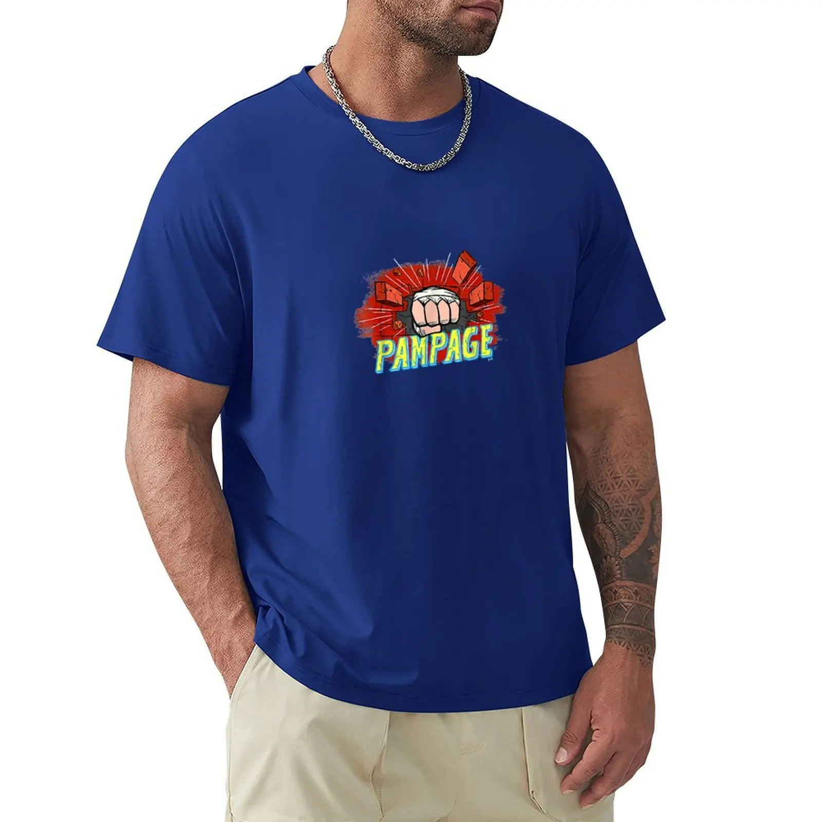 

Archer-Rampage-Pampage Essential T-Shirt T-Shirt hippie clothes funnys cute clothes heavyweight t shirts for men