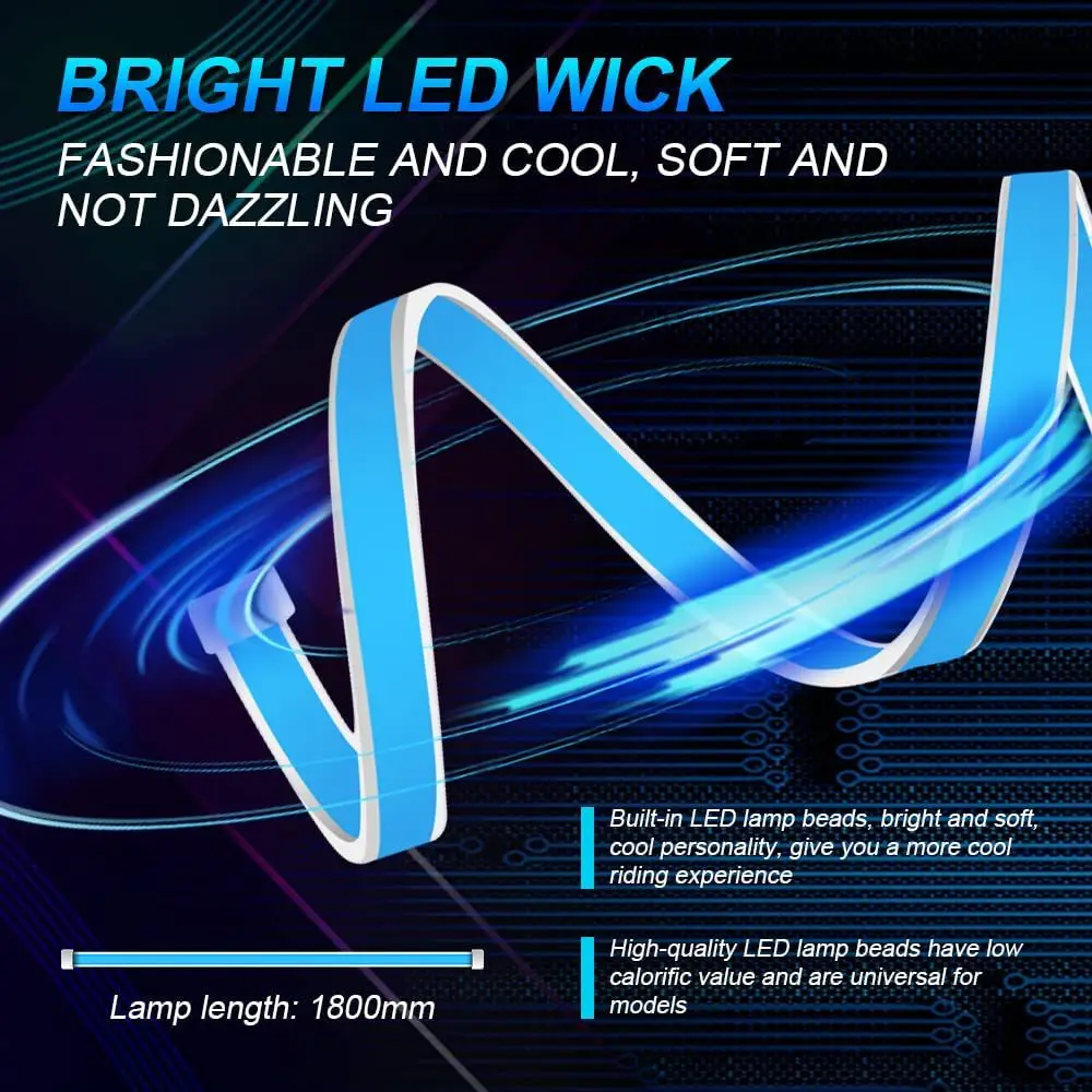 LED 자동차 후드 장식 라이트 스트립, 시작 스캔, 유성 다이나믹 자동차 주간 주행등, DRL 방향 지시등, 12V, 신제품