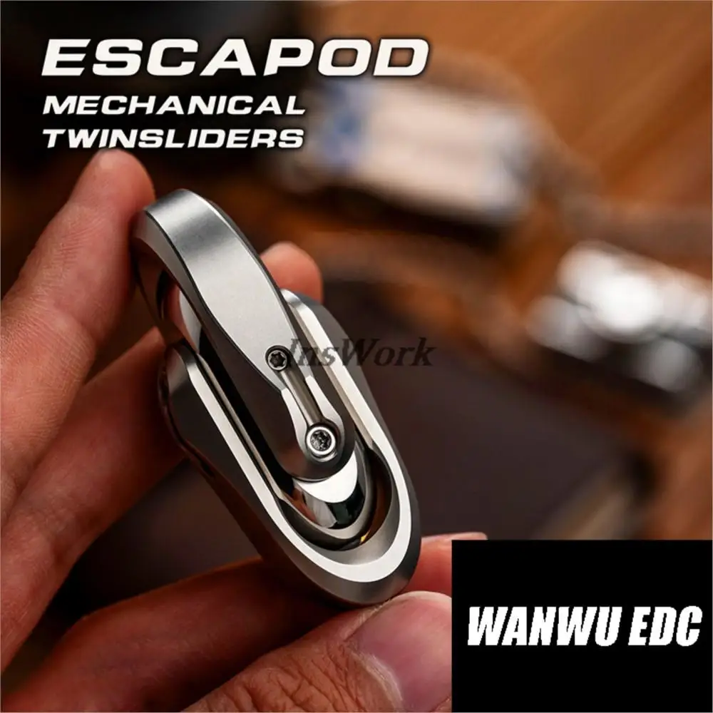 WANWU EDC Escapod メカニカルツインスライダー ストレス解消