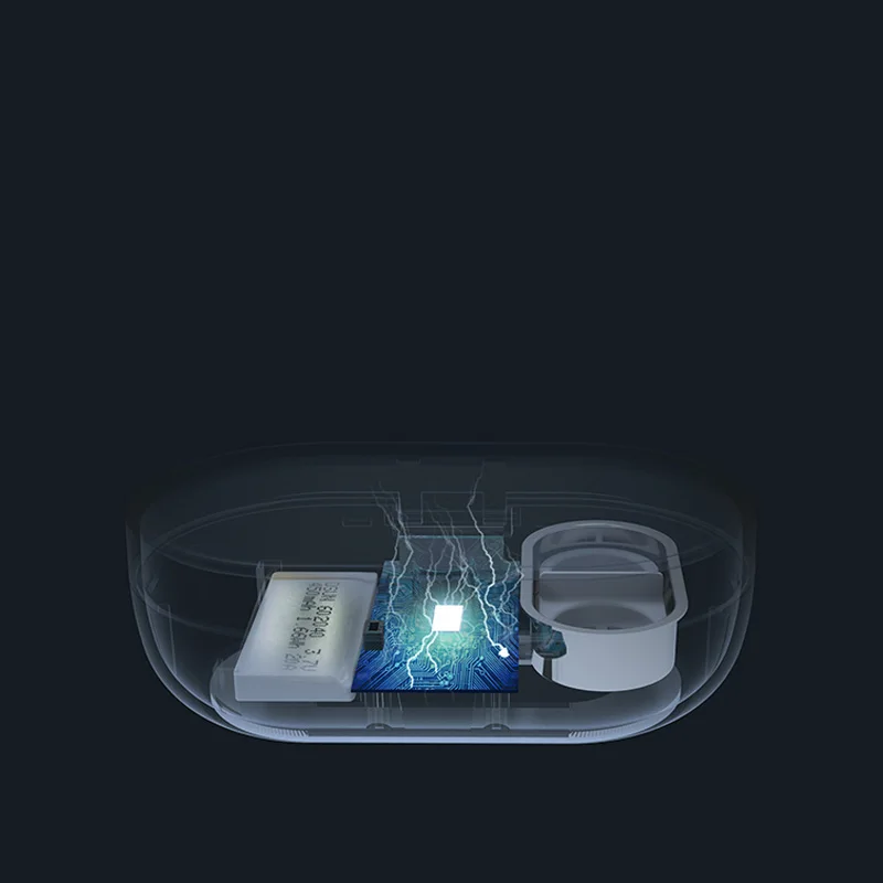 Xiaomi Eraclean macchina per la pulizia ad ultrasuoni con lenti a contatto 56000Hz pulitore ricaricabile con temporizzazione delle vibrazioni ad alta frequenza