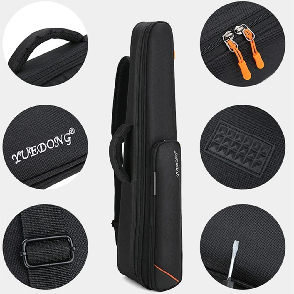 

Portable Sax Clarinet Bag, Oxford Cloth Material, Anti wear Pad, Suitable for Straight Saxophone and Electric Blowpipe