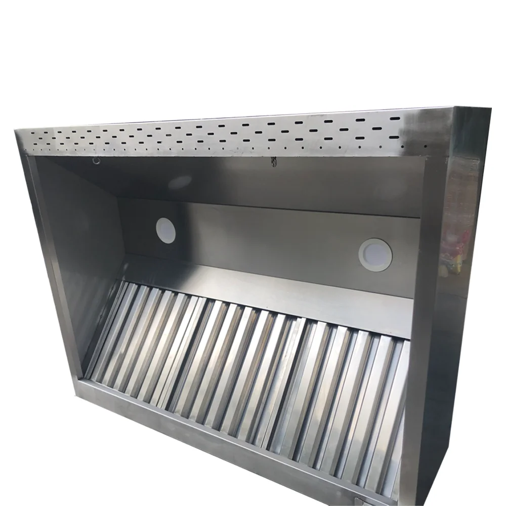 

Stainless Steel Save 20% Cost For Commercial Kitchen Ceiling Kitchen Hood