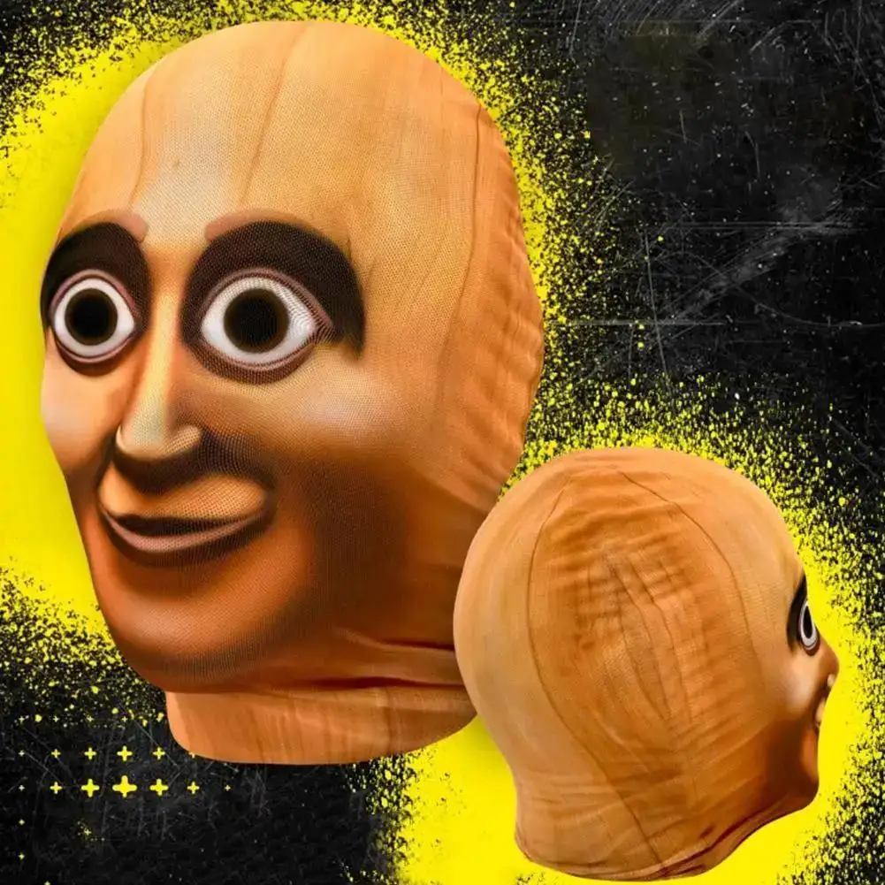 Maschera Balaclava Divertente Stampata in 3D con Effetto Visivo Realistico per Cosplay, Halloween e Feste a Tema - immagine 5