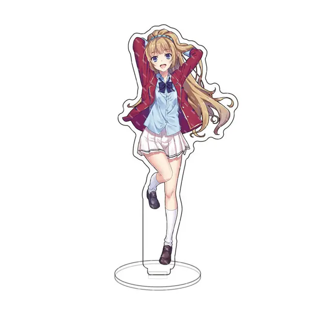 Youkoso Jitsuryoku Shijou Shugi no Kyoushitsu e Ayanokouji Kiyotaka  Horikita Suzune acrylic standee figurines desk decoration - AliExpress