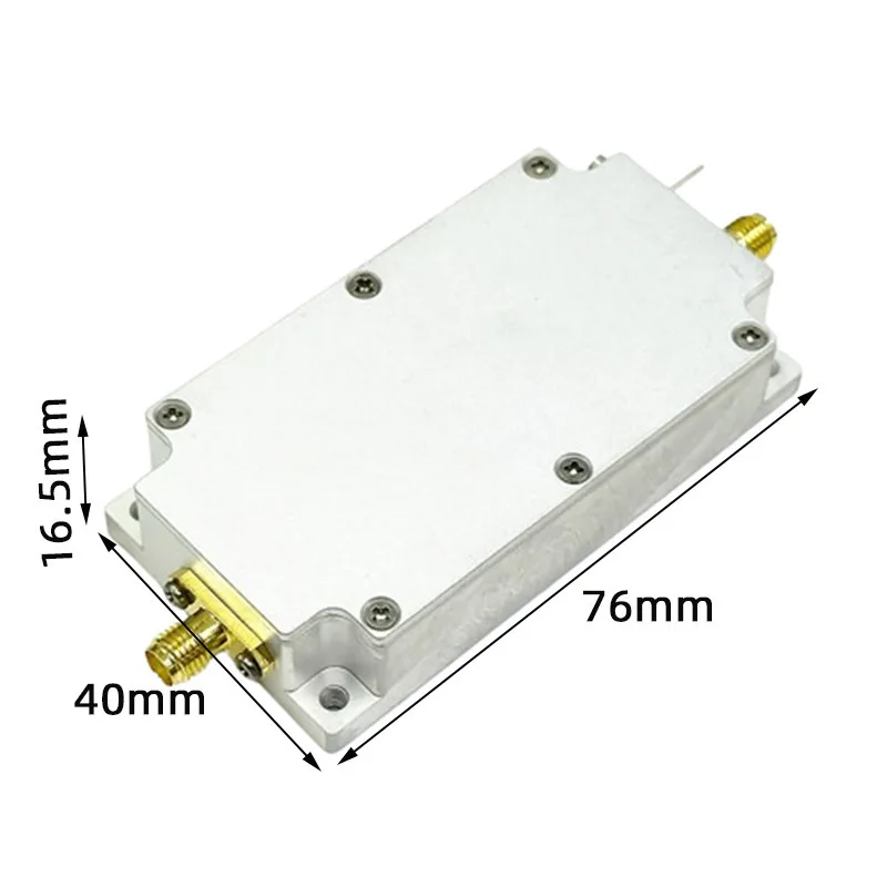 RF 전력 증폭기 1575MHz, 15W, 1500-1650MHz, 드론, GPS, 베이더우, 와이파이, 아마도어 라디오용 신호 증폭기