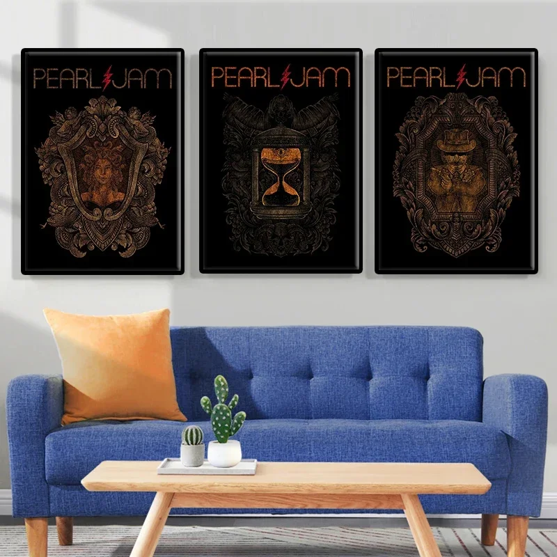 Rainbow Metal Band Popular Songs in Europe and America Posters and Prints Canvas Painting Wall Art Pictures Home Decoration