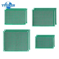 4-40pcs Universal PCB Kit Prototype Board Green Double Sided 2x8 3x7 4x6 5x7 7x9cm Printed Circuit Proto Board for DIY Soldering - Image 3