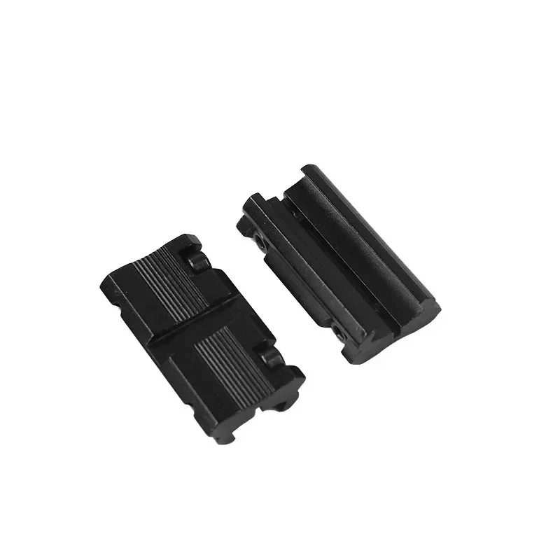 Rifle Scope Mount Rifle Scope Mount Ring Scope Mount Adapter Scope Riser Mount Picatinny Rail Accessories Rail Adapter Threaded Adapter 2pcs Low Profile Converter 11mm to 20mm / 22mm Scope Ring Mount Adapter For Dovetail Weaver Picatinny Rail Hunting Accessory