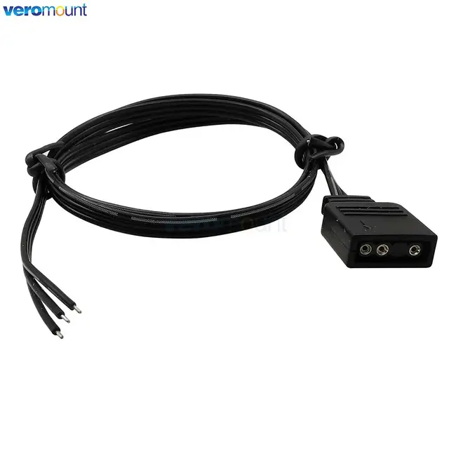 Cavo Estensione ARGB 50cm - Connettore 3 Pin Femmina Per Strisce LED 5050/3528 | Adattatore Illuminazione - Foto 4